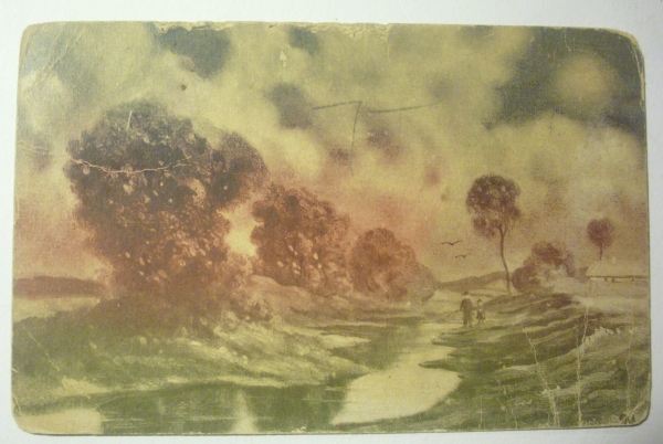 Postkarte aus Ungarn (1909)